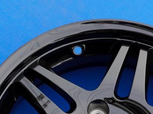 smart fortwo Custom Wheels - 451 Model - MB VI Replica - Single Wheel - 15x4.5" - Gloss Black Finish